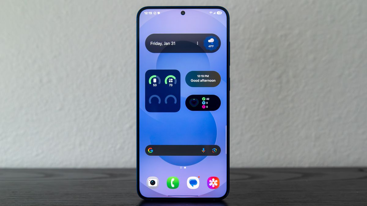 Samsung S26 Edge được trang bị phần mềm One UI mới nhất